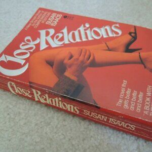 Close Relations by Susan Isaacs Story with Three Happy Endings Vtg 80s Book